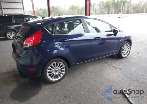 2016 Ford Fiesta Titanium from USA, damaged, VIN 3FADP4FJ4GM163154